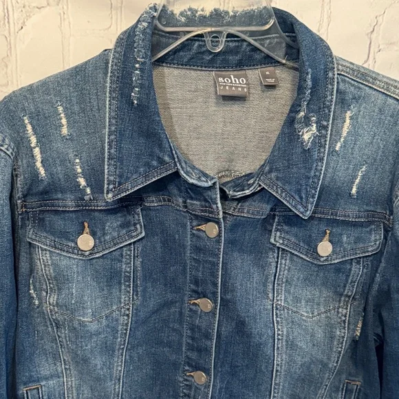 Soho Classic Blue Denim Jacket - Picture 7 of 15